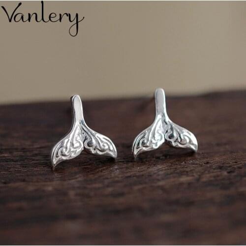 Korean Version of Retro Vintage Fish Earrings For Women Punk Geometric Earrings 2021 New Trendy Jewelry