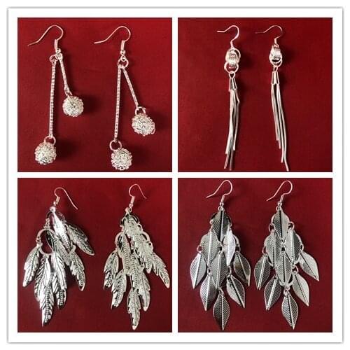 LosoDo Earrings fashion jewelry 2021 new style hot sale fashion Miao silver earrings Creative Simple earrings for women