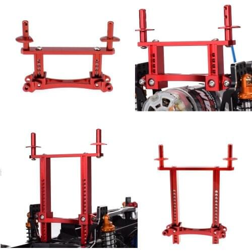 RC Car Spare Parts 1/10 model car Accessories car shell prop Aluminum alloy Car shell pillar TRX4 CNC Aluminum alloy backbone