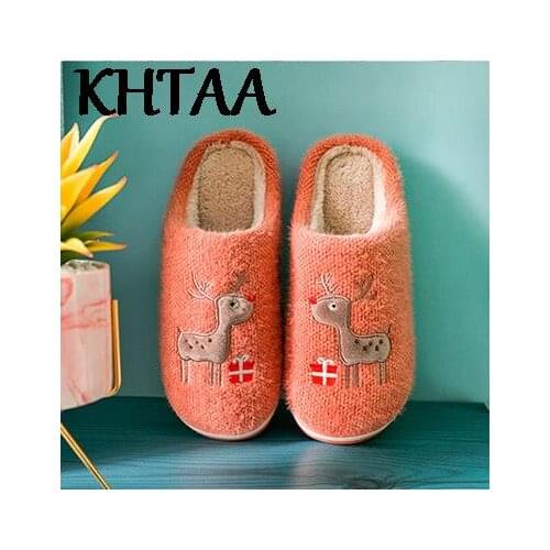 Womens Cute Bear Slippers Candy Color Plush Shoes Women Winter 2020 Indoor Home Keep Warm Female Couple Slippers Comfortable