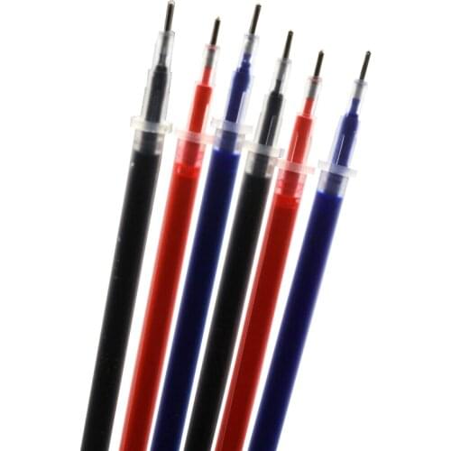 20pcs/Lot Neutral Ink Gel Pen Refill Neutral Pen Good Quality Refill Black Blue Red Needle 0.5mm Refill Office And School