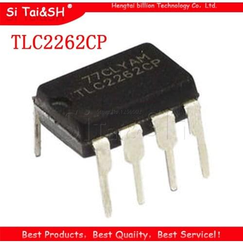 5PCS TLC2262CP DIP-8 TLC2262C TLC2262 DIP8 2262CP DIP New Original