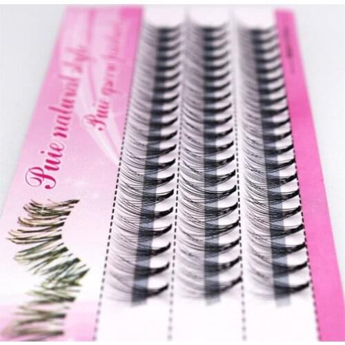 60 Clusters/box Cluster eyelashes,thick Individual eyelash extension Eyelashes bunches professional makeup false eyelashes