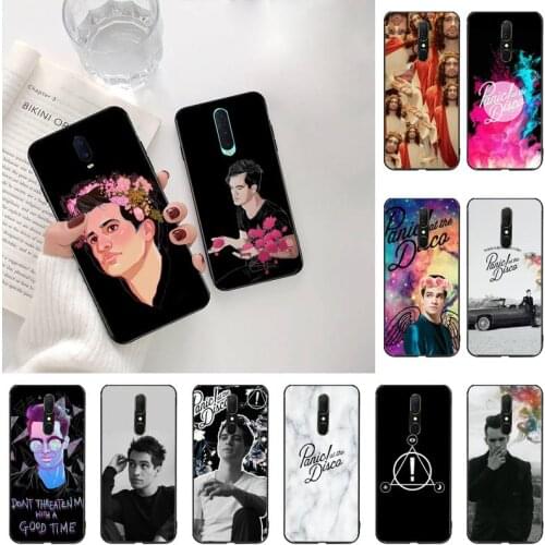 CUTEWANAN Brendon Urie Panic at the Disco Customer Phone Case For Oppo A5 A9 2020 Reno2 z Renoace 3pro Realme5Pro