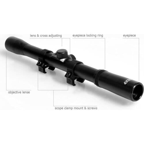 EN-Nikula 4x15 Full Steel Gun/Rifle Sight