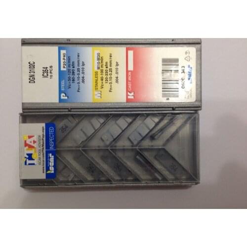 10PCS CARBIDE INSERT DGN 3102C IC354
