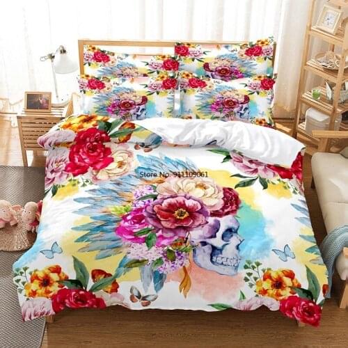 Sunshin Coconut Tree Bedding Set Duvet Cover Set 3d Flowers Bedding Digital Printing Bed Linen Queen Size Bedding Fashion Design