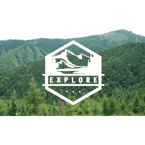 Creative Explore Car Stickers And Decals Creative Car Door Handle Decals Dual Color Design Stickers Vinyls Decals