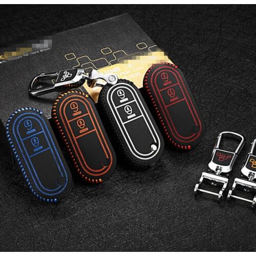 LUCKEASY For MG3 2017 2014 2013 2011 3SW 2015 ATM Car Key bag case wallet holder key cover