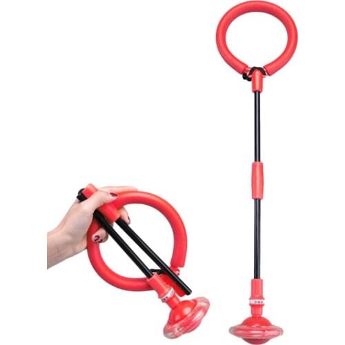 Flashing Jumping Ball Outdoor Fun Toy Balls Ankle Ring Jumping Ball Fat Burning Game Skip Rope Flashing Wheel Skip Ropes Toy