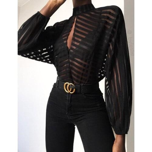 Misomee Striped Blouses