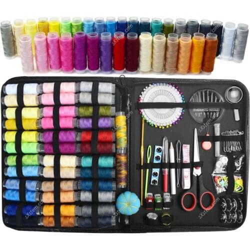 Sewing Kits DIY Multi-function Sewing Box Set for Hand Quilting Stitching Embroidery Thread Sewing Accessories Sewing Kits