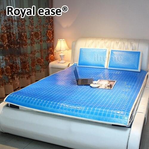 New Soft Silicone Gel Mattress Summer Cooling Carpet Simulation Skin Mats Deep Sleeping For Bed Cribs Seat Collapsible Floor