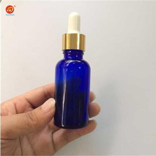 Wholesale 50ml Glass Dropper Bottles with Leakproof Cap Liquid Essential Oil Bottles 12pcs/lot