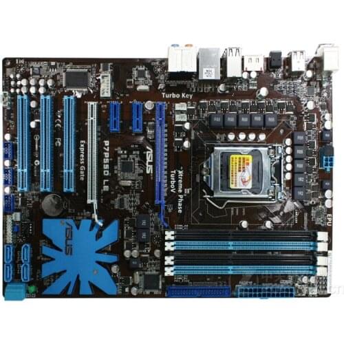For ASUS original motherboard P7P55D LE DDR3 LGA 1156 USB2.0 16GB for I5 I7 CPU P55 Desktop motherboard