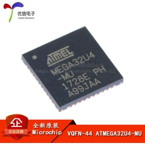 Original genuine patch ATMEGA32U4-MU QFN-44 8 bit microcontroller chip 16MHZ