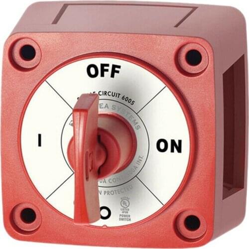 Battery Disconnect Switch 300 Amp Master Isolator Cut Off (On/Off) for Marine Boat Car Truck Camper RV Trailer Engine