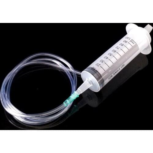 100ml Nutrient Sterile Health Syringe Measuring Tools Large Hydroponics Pet Cubs Feeding Cat Feeding Acc Plastic Reusable Big