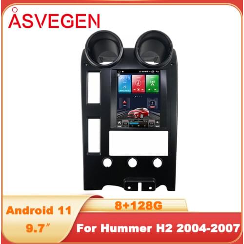 Android 10.1 9.7" For Hummer H2 With Ram 4G Rom 64G Bluetooth Mirror Link Car Multimedia GPS Audio Radio Stereo Video Player