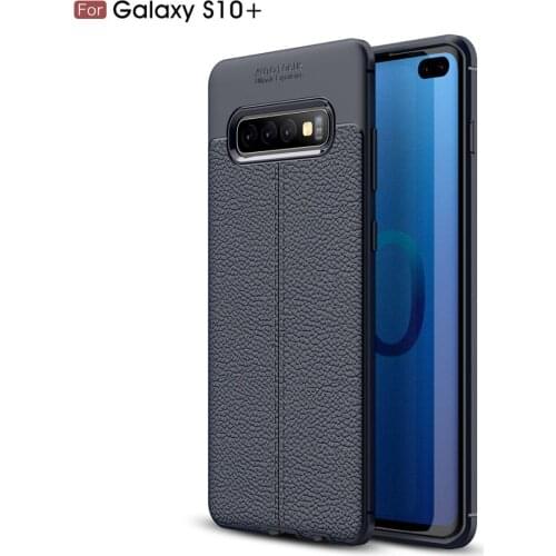 TPU Fashion business Shock Proof Soft Silicone 6.4"For Samsung Galaxy s10 plus G975A G975U G975F s10+ cell Phone Case Cover