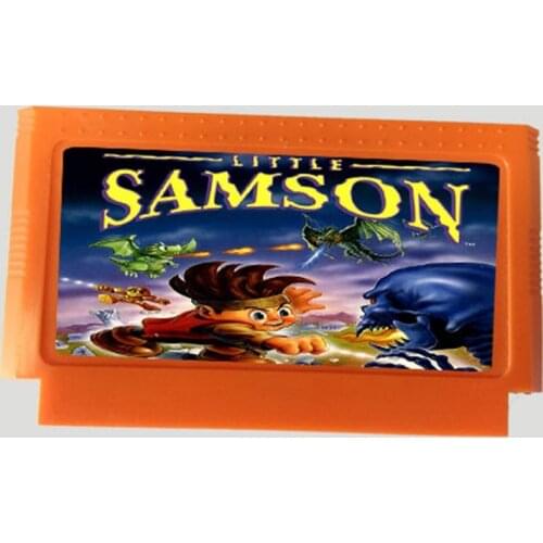 Top Quality Game Cartridge 60 Pins 8 Bit Integrated Game Card Better Than Bean Card --- Little Samson