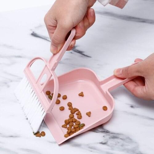2 Pcs/lot Pet Dustpan Small Broom Set Cat Shit Shovel Pet Toilet Toilet Convenient Pet Cleaning Utensils E11414