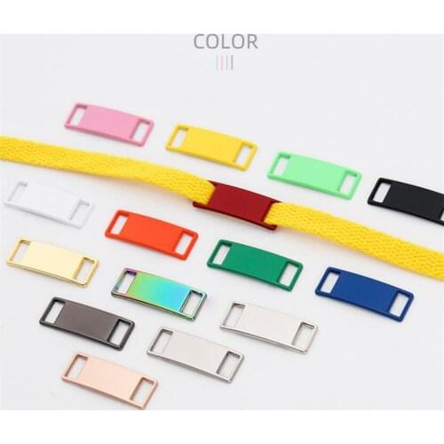 2pcs/pair Shoelaces Buckle for AF1 Metal Shoelaces Accessories Metal Lace Lock DIY Sneaker Kits Metal Lace Buckle Stylish