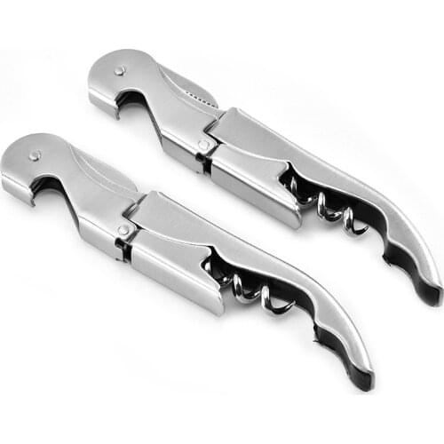 2020 kitchen tool key bottle opener wedding favor can opener stainless steel corkscrew easy gadgets logo Custom corkscrew