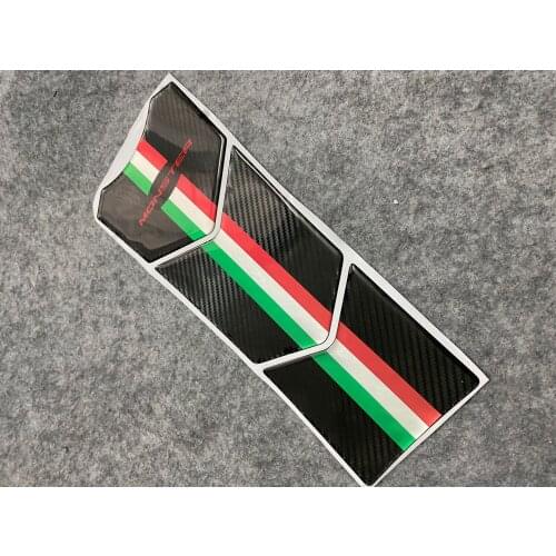 3D Motorcycle Carbon Fiber Look Oil Tank Pad Protector Decal Stickers Moto for Ducati Monster 600 620 695 750 800 900 1000