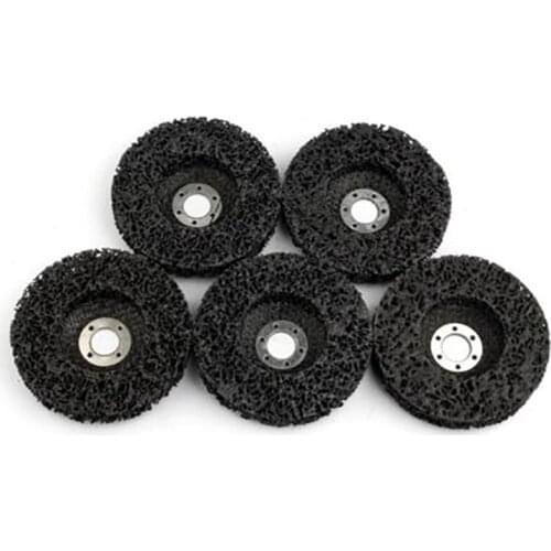 5Pcs Abrasive Tools 115Mm Strip Wheels Paint Rust Removal Clean Angle Grinder Discs Tools For Angle Grinder