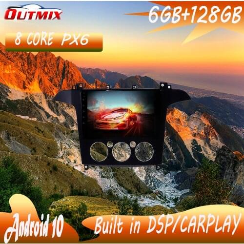 Android10.0 6G RAM+128GB ROM FOR Ford S-Max 2006-2008 Car Stereo Radio Multimedia Video Player Navigation GPS Built-in carplay