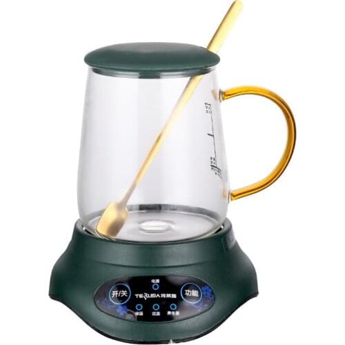 400ml Electric Kettle Glass Stew Cup Health Preserving Pot Multifunctional Teapot Tea Maker Slow Cooker Boiled Water Kettle 220V