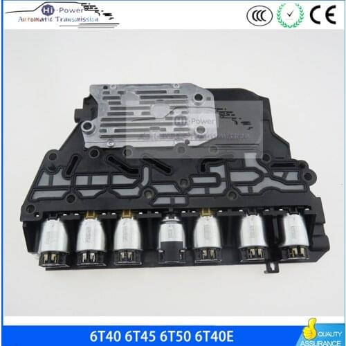 GEUNINE 6T30 6T40 6T45 6T50 6T40E 6T45E For CRUZE 6T45E 6T40 Transmission Control Module Solenoid & Free Programming Service