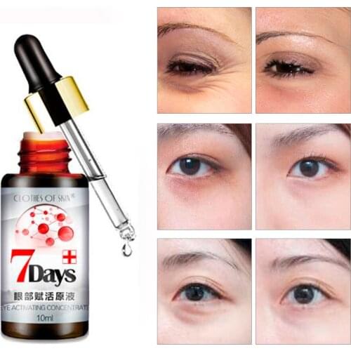 Wrinkle Repair Eye Cream Essence Serum Anti-Aging Anti-Puffiness Fine Lines Remove Dark Circles Skin Care Eyes Creams Beauty