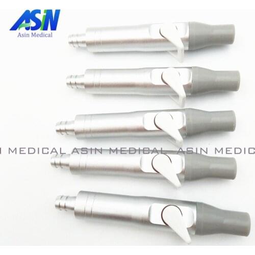New 5pc x Dental Oral Valve Saliva Ejector Suction Short Weak Handpiece Tip Adaptor weak sucking head