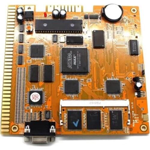 New 7 in 1 PCB Crazy Monkey Fruit Cocktail Lucky Haunter Resident Rock for Casino Coin Operated Slot Game (40-96%)