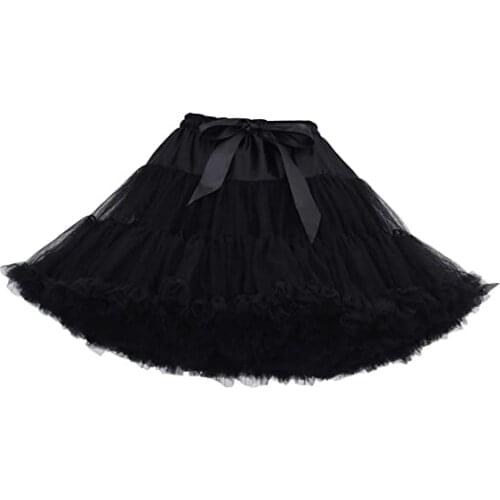 Womens Novelty Tulle Petticoat Tutu Party Multi-Layer Puffy Cosplay Skirt,Ballet Dance Pettiskirts Underskirt