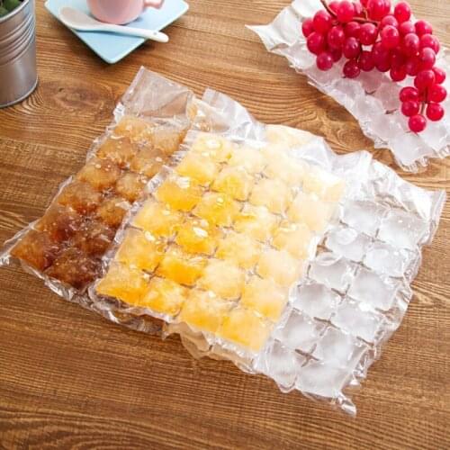 Creative self-sealing DIY Ice Maker Tool Disposable Ice-making Bags Ice Cube Bags Ice Mould Tray Summer 10pcs/pack