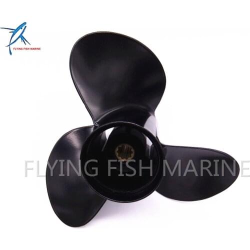 Outboard Engine Aluminum Propeller 10 1/4x11 K for Suzuki Johnson Evinrude OMC 25HP 30HP Boat Motor 10 1/4 x 11 K