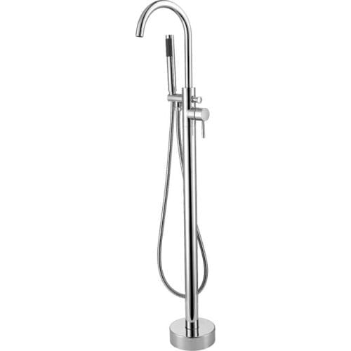 Manufacturers selling floor full copper bath crock bibcock of shower water floor faucet shower set
