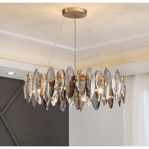 Modern Led Chandelier for Living room Dining room Decoration Bedroom Round/Rectangle Kitchen Indoor lighting