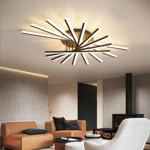 Modern Acrylic LED Chandeliers Ceiling For Living room Bedroom Kitchen Design Deco Home Lighting Fixtures Lamp Lustre AC90-260V