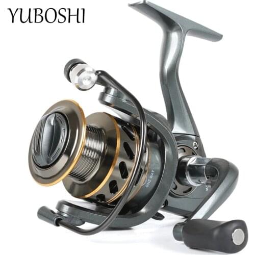 Spinning Fishing Reel YUBOSHI KB1000-7000 Ball Bearings 12+1BB 5.2:1 Gear Ratio Carp Fishing Tackles
