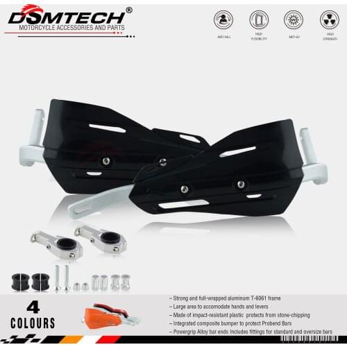 DSMTECH P-ZETA handguards for motorcycle fit for 7/8" 22mm Handlebar1-1/8 28mm Fat Bar CR XR YZ WR EX TTR CRF WRF EXC DRZ