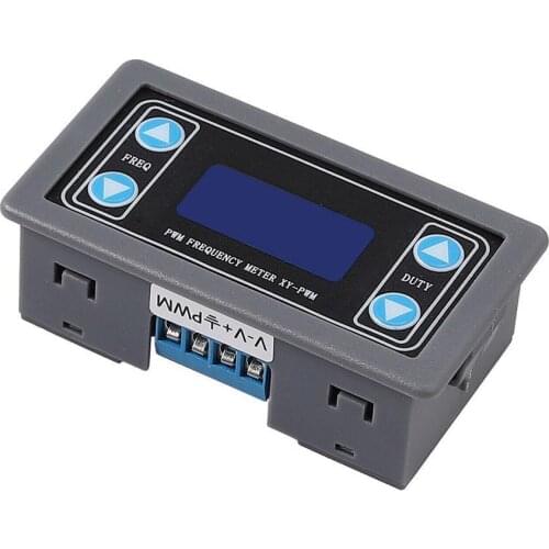 LCD Digital PWM Signal Generator Adjustable Pulse Frequency Duty Ratio Module 1Hz-150Khz PWM Board Module For MCU Motor Driver