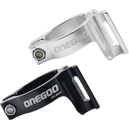 1pc 28.6/31.8/34.9mm Mountain Road Bike Post Clip Bicycle Derailleur Adjustable Adapter Clamp Thickened Aluminum Alloy CNC Craft