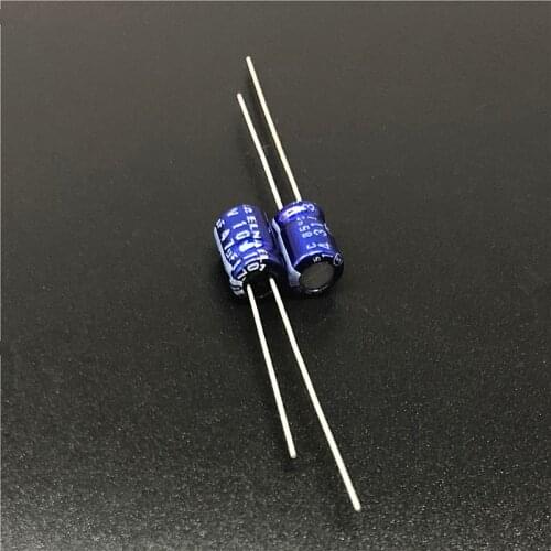 10pcs 47uF 10V Japan ELNA RE3 Series 5x7mm 10V47uF Audio capacitor