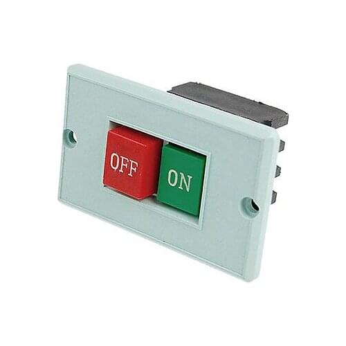 ON OFF 6 Screw Terminals Pushbutton Switch for Machine