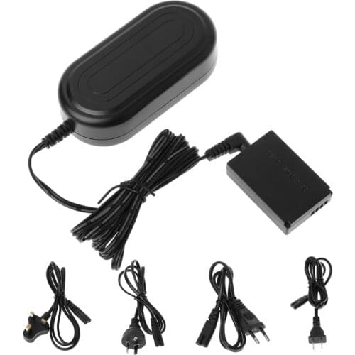 ACK-E12 AC Power Supply Charger Adapter+DR-E12 DC Coupler For Canon EOS M M2