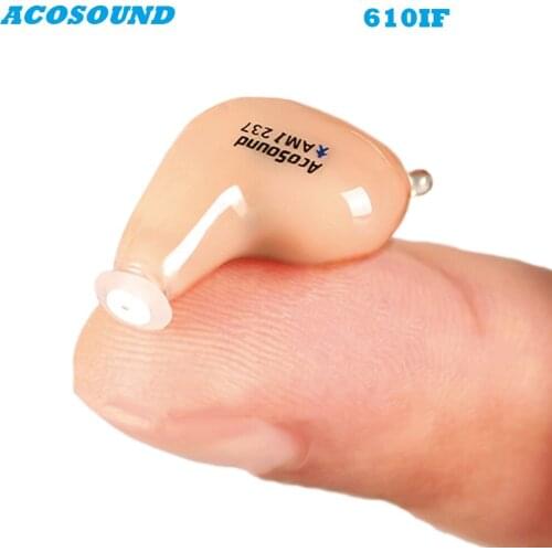 AcoSound L8 IF Digital CIC Hearing Aids Invisible Hearing Amplifiers, Programmable Mini Hearing Aid Ear Aid Ear Care Tools